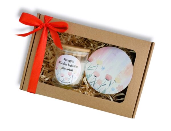 Gift set for Mum ,,Mamyte,dziaukis kiekviena akimirka,, - Image 3