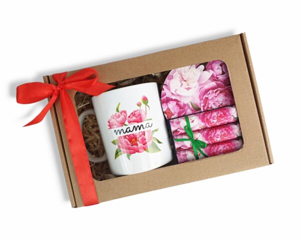 Gift set with peonies ,,Mamai,, - Image 4