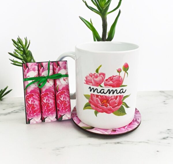 Gift set with peonies ,,Mamai,,