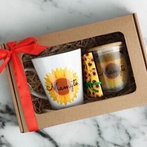 Gift set with sunflower ,,Mamytei,,