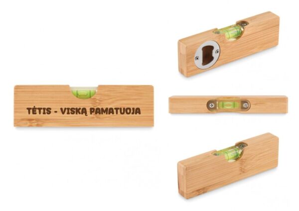 MULTI-FUNCTIONAL TOOL (SQUARE, BOTTLE OPENER) ,,Tetis-viska pamatuoja,,