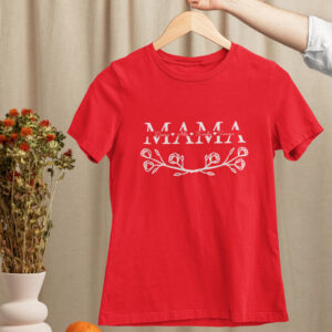 Personalised Printed T-shirt for Women ,,MAMA,,  (ANY NAME)