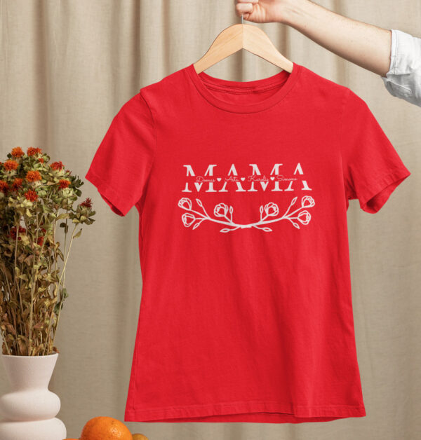 Personalised Printed T-shirt for Women ,,MAMA,,  (ANY NAME)