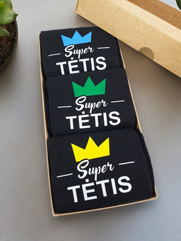 Printed Sock set ,,Super tetis,,