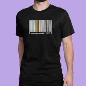 Printed T-shirt for Men ,,Neikainojamas Tetis,,