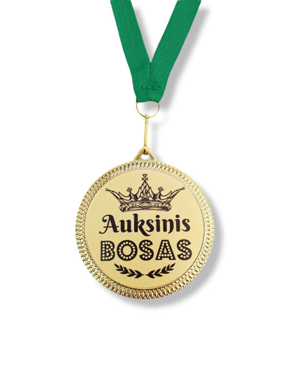 Metal medal ,,Auksinis Bosas,,