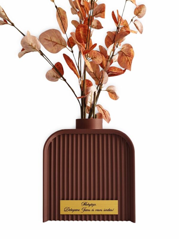 3D Flowers vase ,,Mokytoja,dekojame jums is visos sirdies,, - Image 3