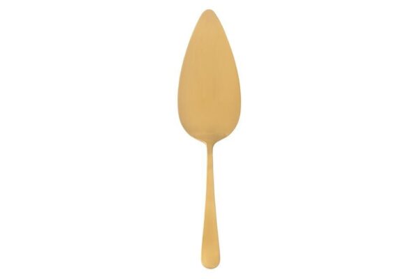 Golden stainless steel cake spatula ,,Ilgai ir laimingai,, - Image 2