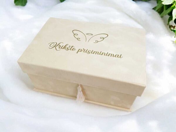 Velvet box ,,Kriksto prisiminimai,, - Image 5