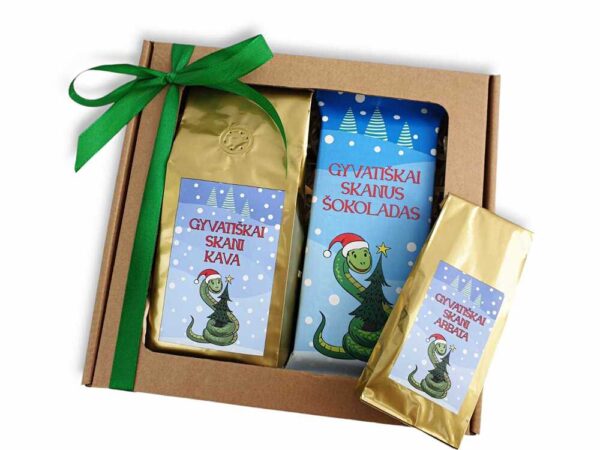 Gift set with chocolate and coffee,, Gyvatiskai skanus,, - Image 5