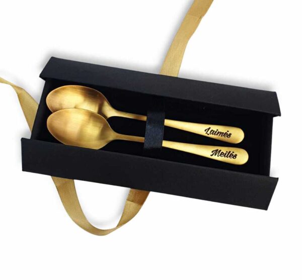 Spoon set  „Laimes,Meiles,, - Image 3