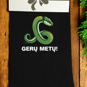 Printed Sock ,,Geru metu,,