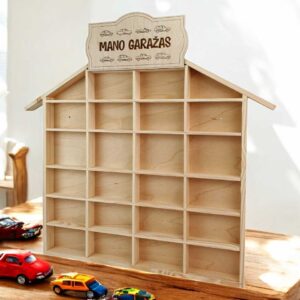 Wooden Car Garage ,,Mano garazas,,