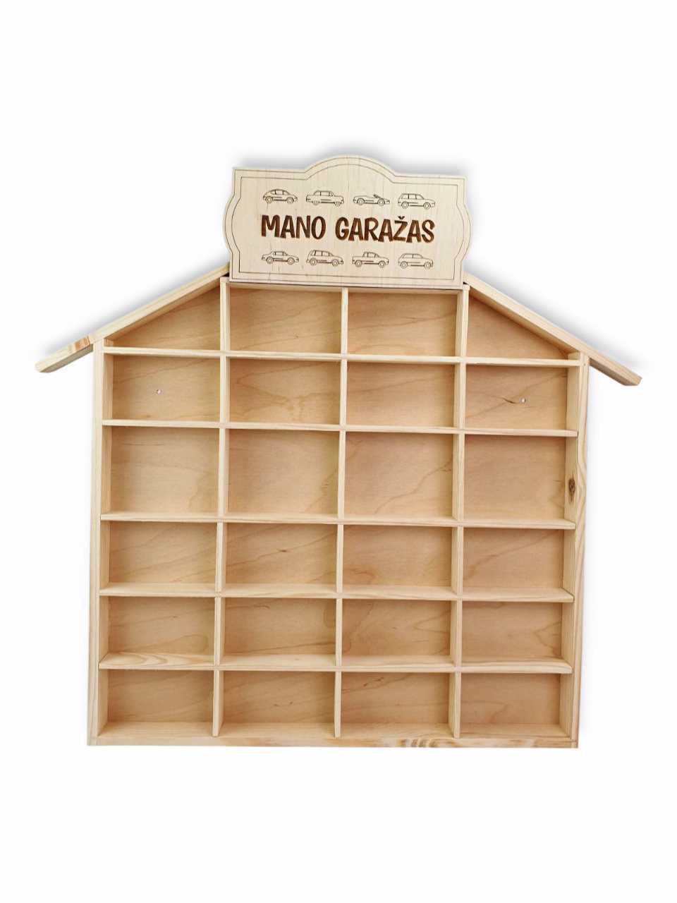 Wooden Car Garage ,,Mano garazas,, - Image 2