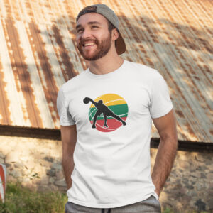 Printed T-shirt for Men ,,Krepsinis,,