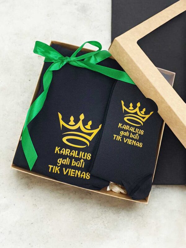 Men's Boxer Shorts with socks,,Karalius gali buti tik vienas,,