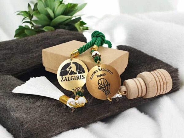 Car Diffuser/Air Freshener ,,Kauno Zalgirio fanas,, - Image 3