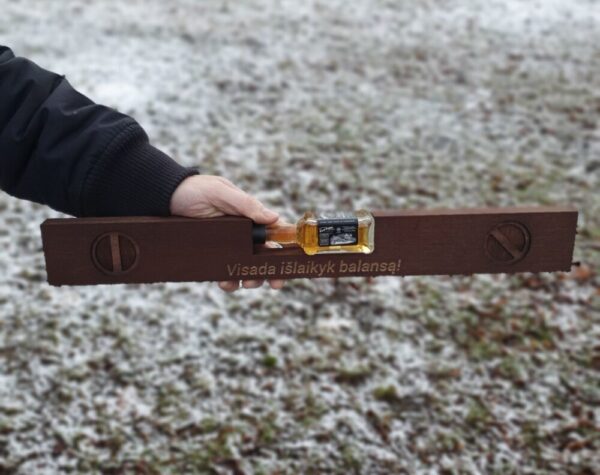 Spirit level-bottle holder ,,Visada islaikyk balansa,, - Image 3