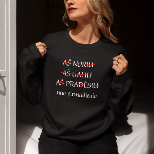 Jumper for women ,,As noriu,As galiu,As pradesiu nuo pirmadienio,,