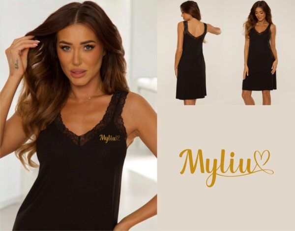 Nightdress with initial ,,Myliu,,