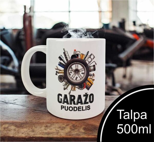 Cup ,,Garazo puodelis,, 500ml