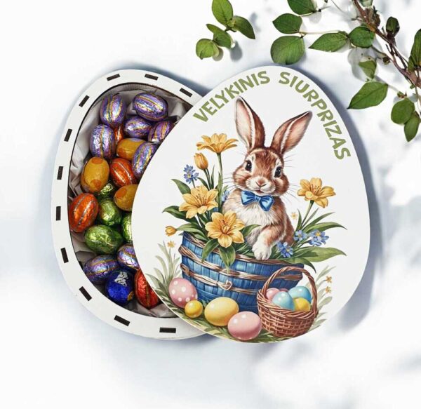Easter egg box ,, Velykinis siurprizas,,
