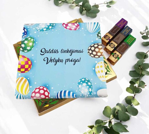 Chocolate assortment  ,,Saldus linkejimai  velyku proga,, 2