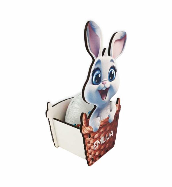 Personalised Easter egg holder ,,ANY NAME,, - Image 4