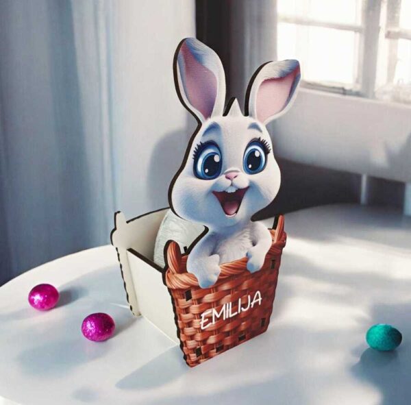 Personalised Easter egg holder ,,ANY NAME,, - Image 2