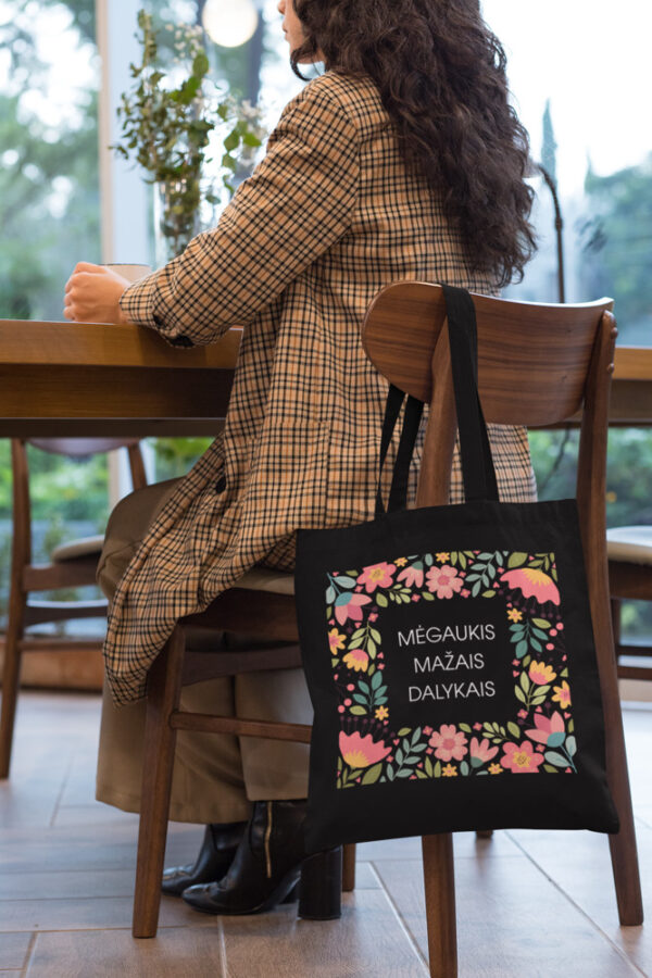 Shopping bag ,,Megaukis mazais dalykais,,