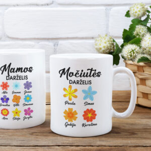 Personalised Cup ,, Mamos/Mociutes darzelis,,