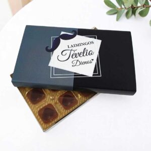 Chocolate candy ,,Laimingos tevelio dienos,,