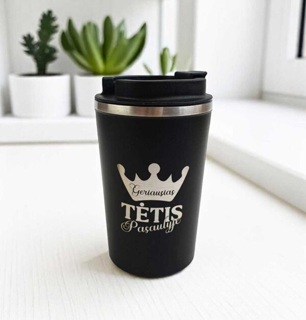 Travel Thermal cups ,,Geriausias tetis pasaulyje,,