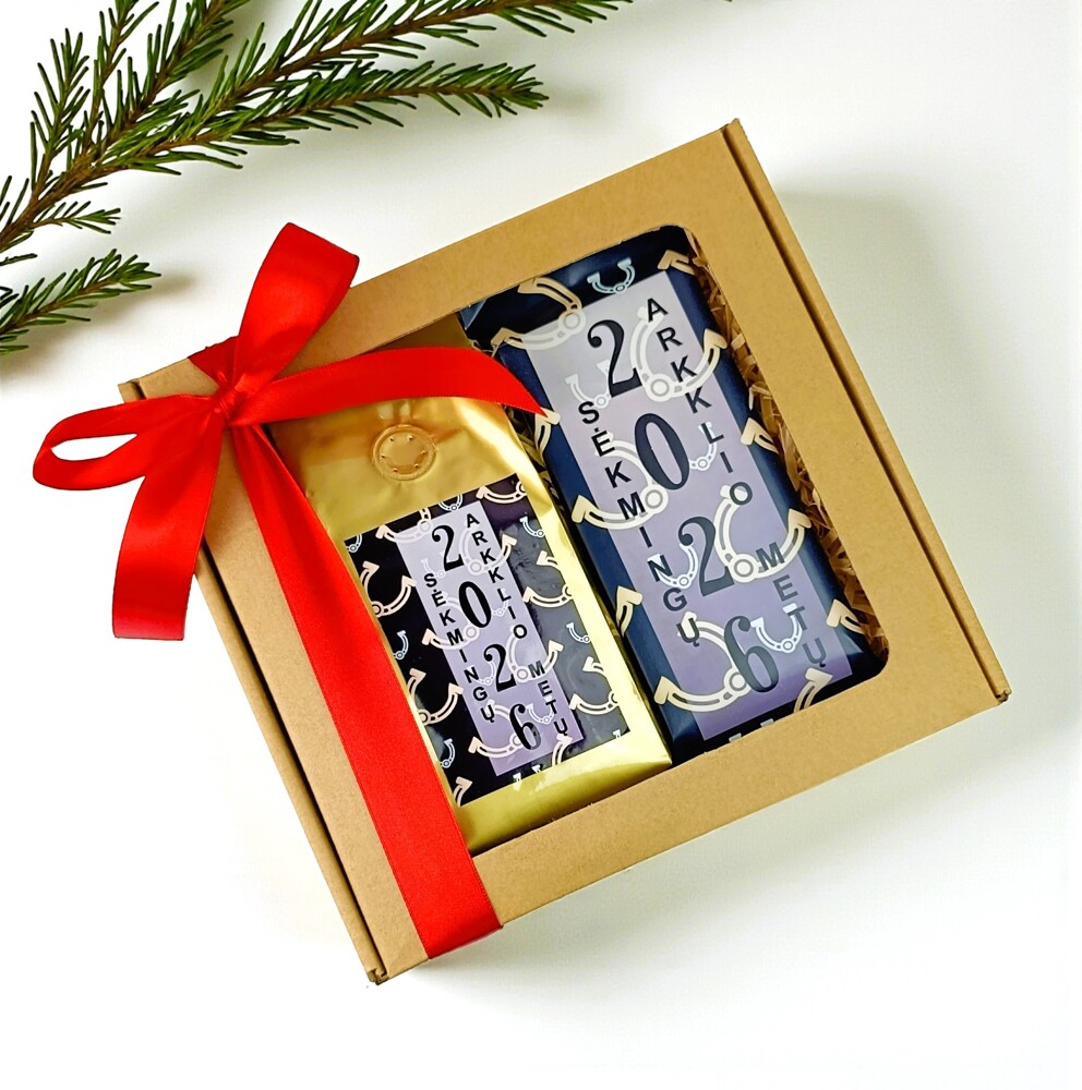 Gift set with chocolate and coffee,,Sekmingu 2026 arklio metu,, - Image 2