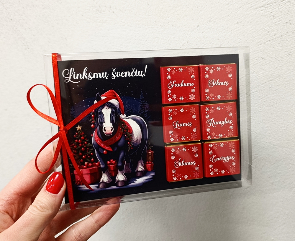 Mini chocolate set ,,Linksmu svenciu,, - Image 3
