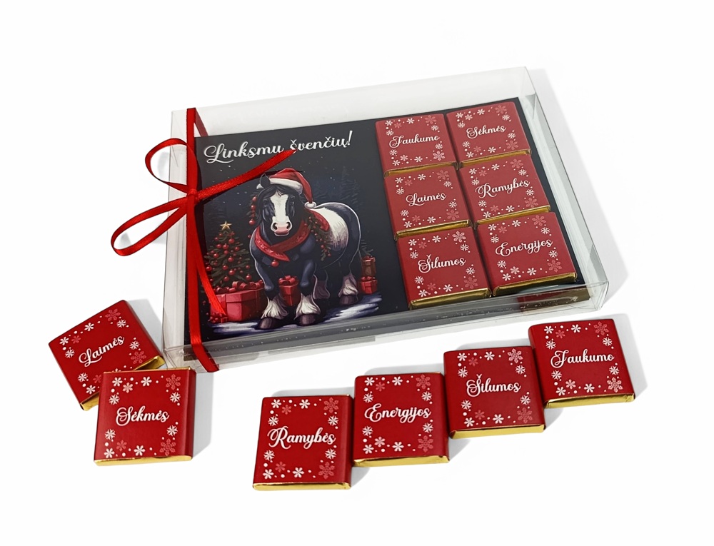 Mini chocolate set ,,Linksmu svenciu,, - Image 2