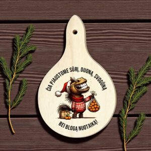 Mini cutting board ,,Cia pjaustome....,,