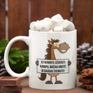 Cup ,,Jei nenorite uzversti kanopu...,,