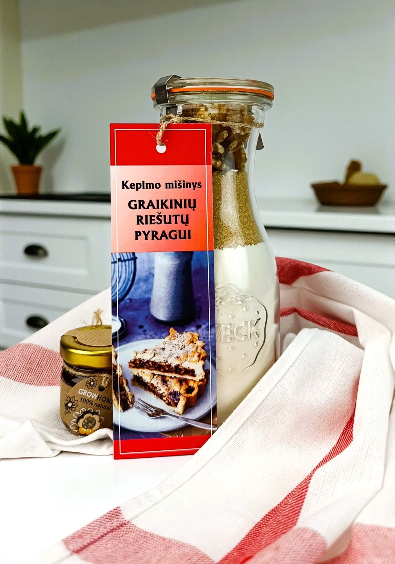 Gift set with baking mix for cake - Image 2