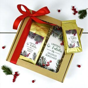 Gift set ,, Linksmu sv. Kaledu,,