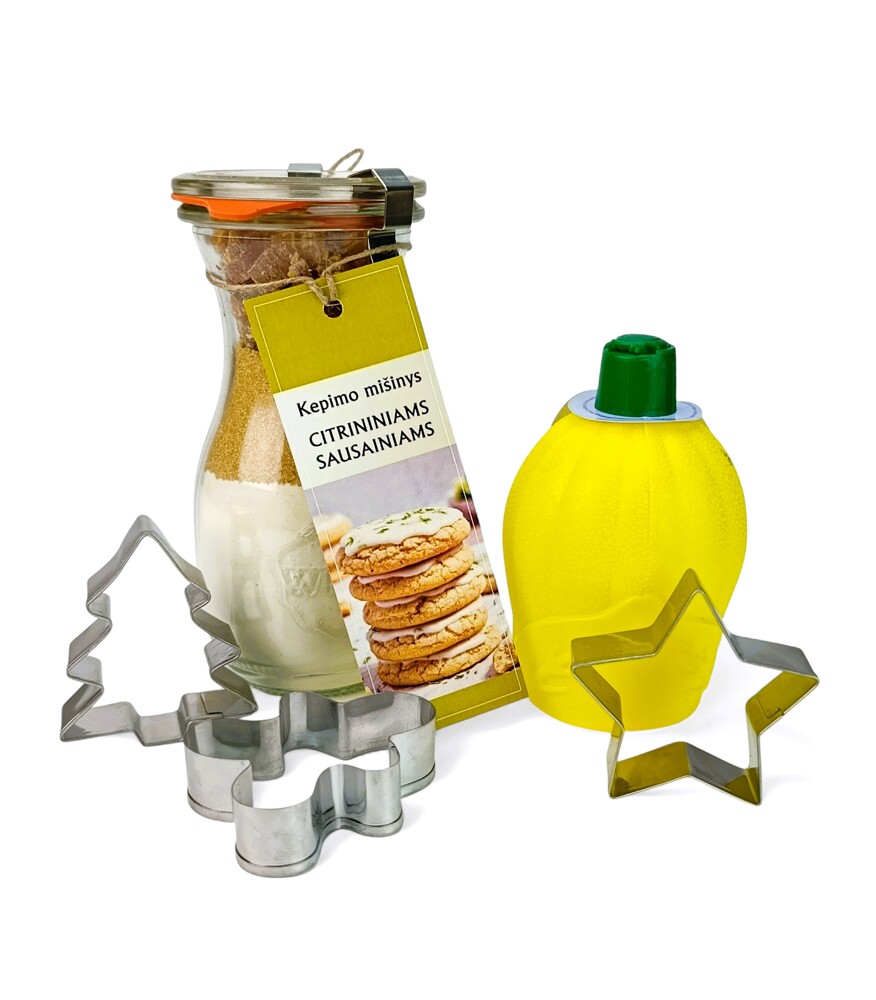 Gift set with baking mix for cookies - Image 2
