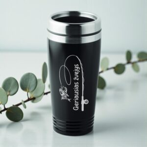 Travel Thermal cups ,,Geriausias zvejys,,